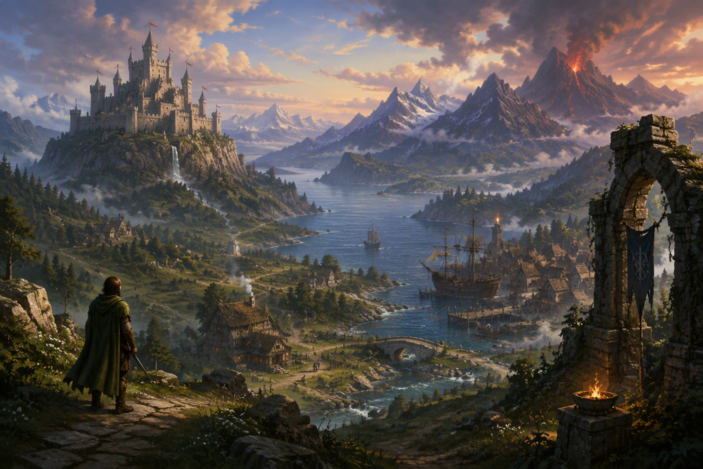 Illustration generated by Wandur from this world's description.