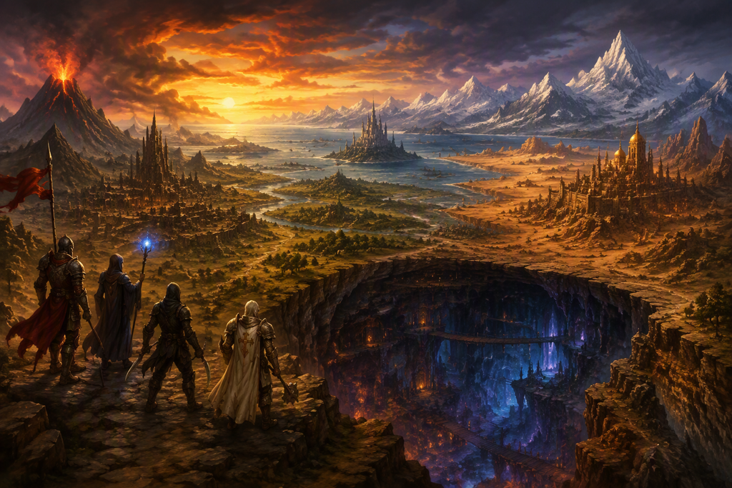 Illustration generated by Wandur from this world's description.